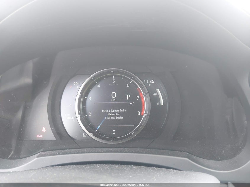 2021 Lexus Is VIN JTHGZ1B26M5047016 IAAI salvage auction — REAR END, Salvage Title, sold $13,100 on 2026-07-22 (photo 7)