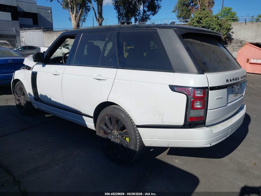 2016 Land rover RANGE ROVER VIN SALGS2EF1GA246473 IAAI salvage auction — LEFT FRONT, Salvage Certificate (California), sold $25 on 2026-07-29 (photo 3)