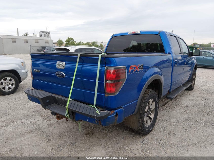 2013 Ford F-150 VIN 1FTFW1ET6DFD42525 IAAI salvage auction — NORMAL WEAR, Original (Ohio), sold $700 on 2026-07-05 (photo 4)