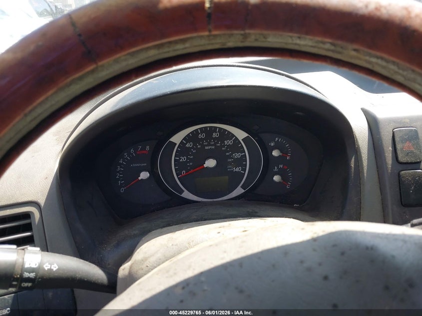 2008 Hyundai Tucson VIN KM8JM12B08U828854 IAAI salvage auction — NORMAL WEAR, Clear (Washington), sold $375 on 2026-07-08 (photo 7)