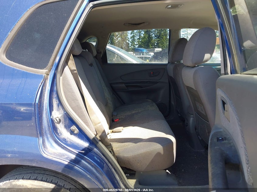 2008 Hyundai Tucson VIN KM8JM12B08U828854 IAAI salvage auction — NORMAL WEAR, Clear (Washington), sold $375 on 2026-07-08 (photo 8)
