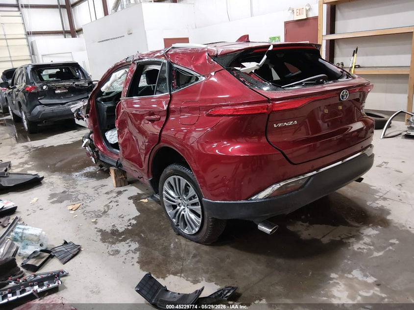 2021 Toyota Venza VIN JTEAAAAH9MJ064111 IAAI salvage auction — FRONT END, Salvage Title, sold $400 on 2026-07-10 (photo 3)