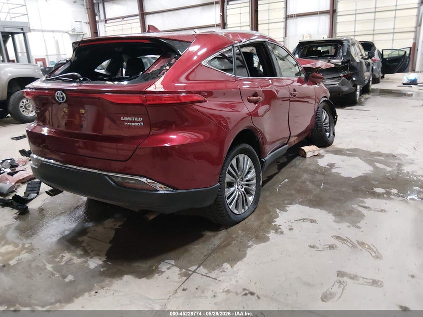 2021 Toyota Venza VIN JTEAAAAH9MJ064111 IAAI salvage auction — FRONT END, Salvage Title, sold $400 on 2026-07-10 (photo 4)
