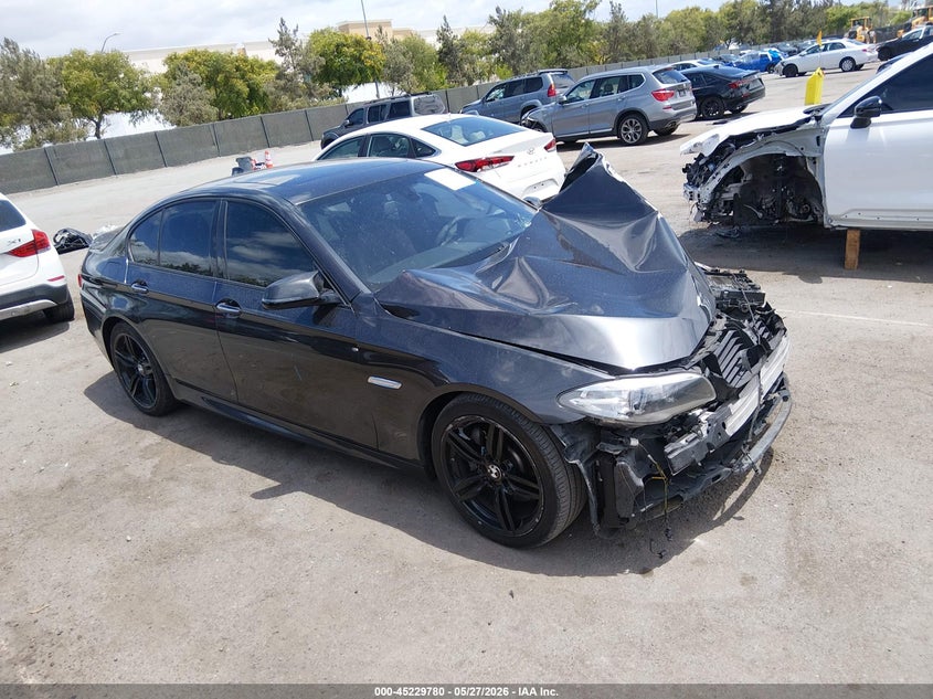 2014 BMW VIN WBA5B1C5XED478081 IAAI salvage auction — FRONT END, Salvage (California), sold $700 on 2026-07-06 (photo 1)