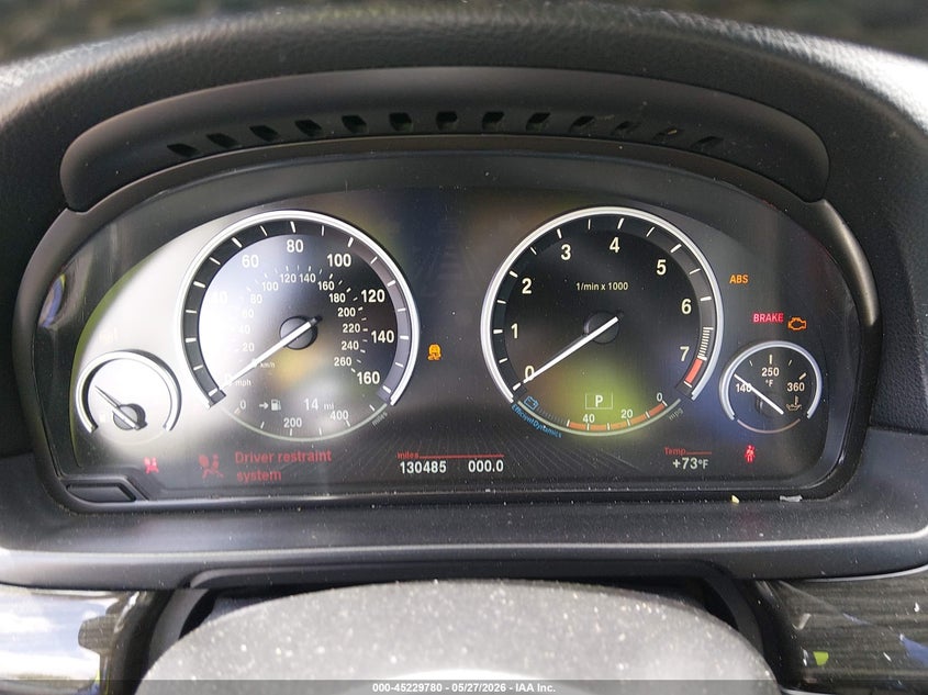 2014 BMW VIN WBA5B1C5XED478081 IAAI salvage auction — FRONT END, Salvage (California), sold $700 on 2026-07-06 (photo 7)
