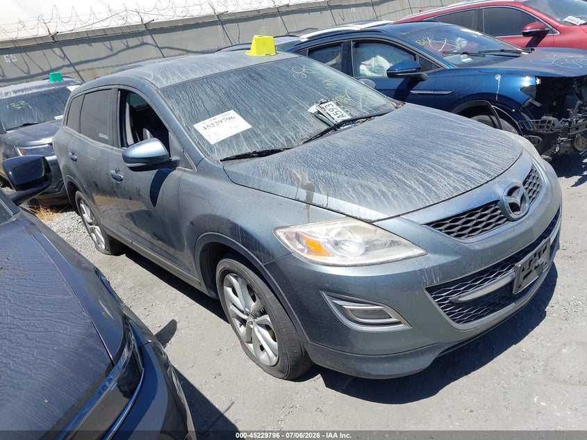 2011 Mazda Cx-9 VIN JM3TB2DV8B0329239 IAAI salvage auction — VANDALISM, Salvage Certificate (California), sold $175 on 2026-07-15 (photo 1)
