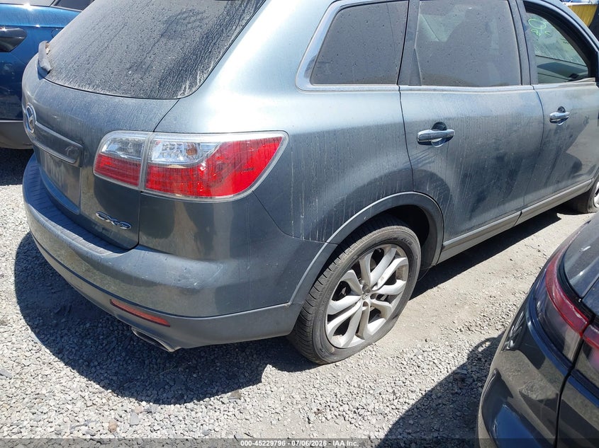 2011 Mazda Cx-9 VIN JM3TB2DV8B0329239 IAAI salvage auction — VANDALISM, Salvage Certificate (California), sold $175 on 2026-07-15 (photo 4)