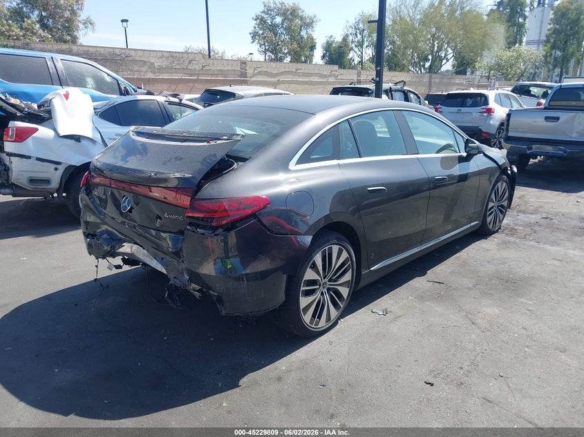 2024 Mercedes-benz Eqe VIN W1KEG1CB3RF055188 IAAI salvage auction — REAR END, Salvage Title, sold $3,350 on 2026-07-24 (photo 4)
