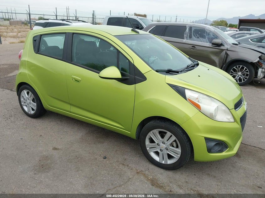 2013 Chevrolet Spark VIN KL8CB6S94DC602676 IAAI salvage auction — REAR END, Salvage (Arizona), sold $575 on 2026-07-25 (photo 1)
