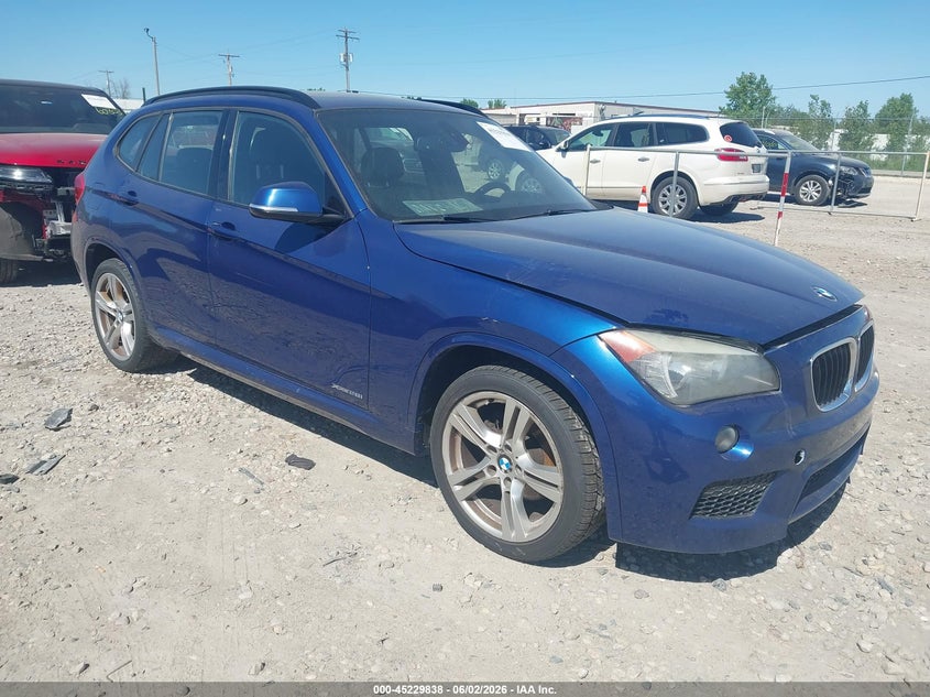 2013 BMW X1 VIN WBAVL1C59DVR87682 IAAI salvage auction — RIGHT REAR, Salvage Title, sold $500 on 2026-07-30 (photo 1)