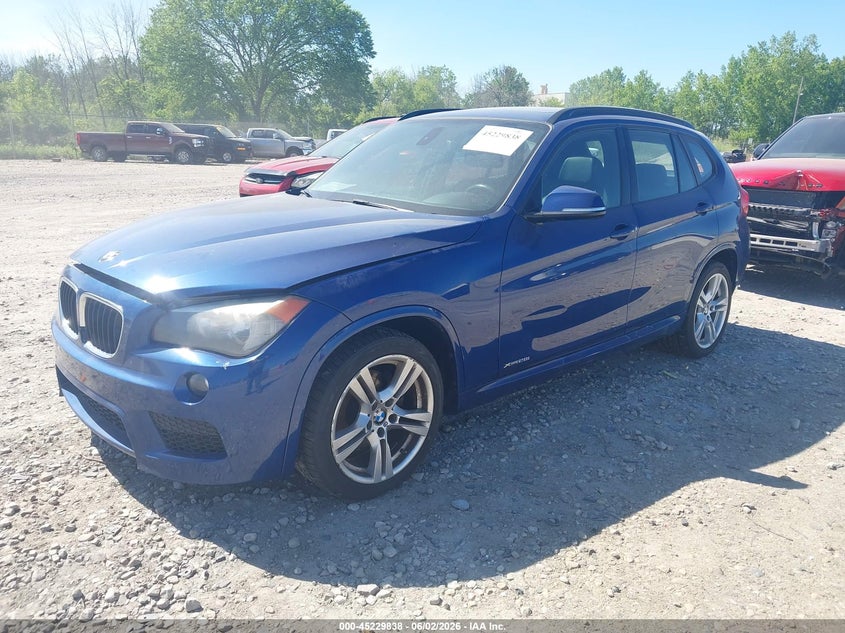 2013 BMW X1 VIN WBAVL1C59DVR87682 IAAI salvage auction — RIGHT REAR, Salvage Title, sold $500 on 2026-07-30 (photo 2)