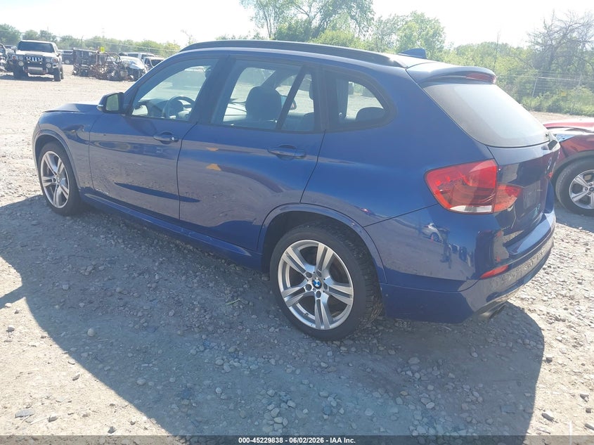 2013 BMW X1 VIN WBAVL1C59DVR87682 IAAI salvage auction — RIGHT REAR, Salvage Title, sold $500 on 2026-07-30 (photo 3)