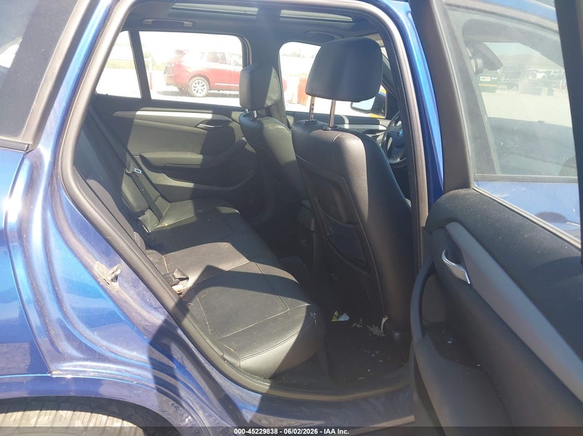 2013 BMW X1 VIN WBAVL1C59DVR87682 IAAI salvage auction — RIGHT REAR, Salvage Title, sold $500 on 2026-07-30 (photo 8)