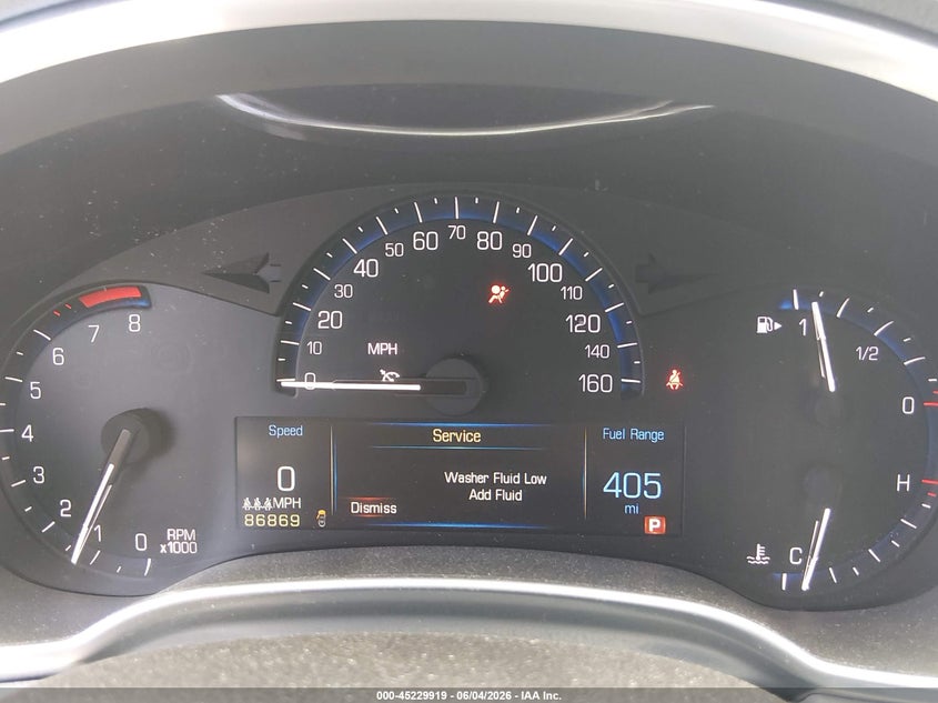 2013 Cadillac Srx VIN 3GYFNEE38DS593305 IAAI salvage auction — FRONT END, Salvage Title, sold $925 on 2026-08-25 (photo 7)