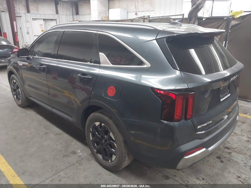 2024 Kia Sorento VIN 5XYRL4JC3RG278302 IAAI salvage auction — RIGHT SIDE, Salvage Title, sold $6,600 on 2026-07-28 (photo 3)