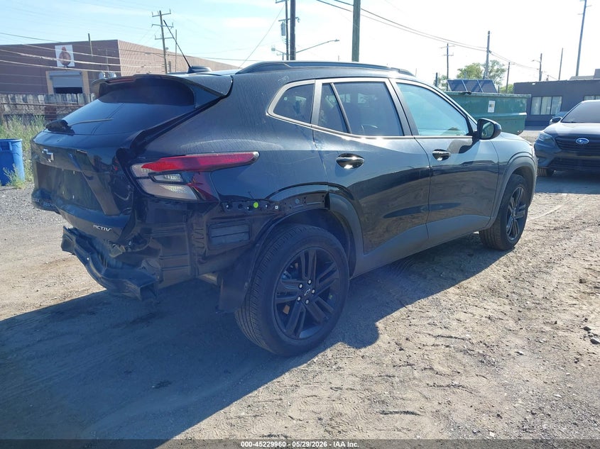 2025 Chevrolet Trax VIN KL77LKEP3SC020555 IAAI salvage auction — REAR END, Salvage (Michigan), sold $6,300 on 2026-07-30 (photo 4)