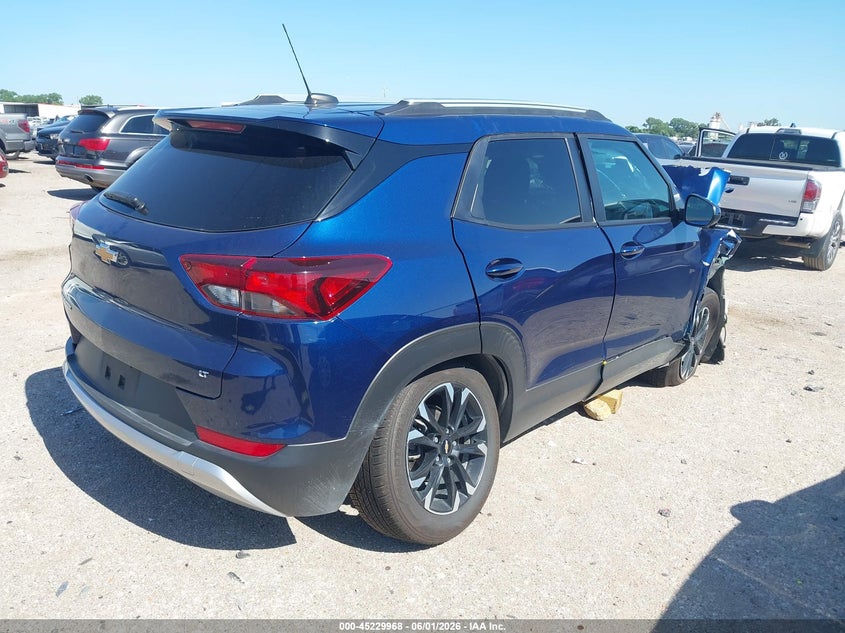 2023 Chevrolet Trailblazer VIN KL79MPS26PB052036 IAAI salvage auction — FRONT END, Salvage Title, sold $1,900 on 2026-07-07 (photo 4)