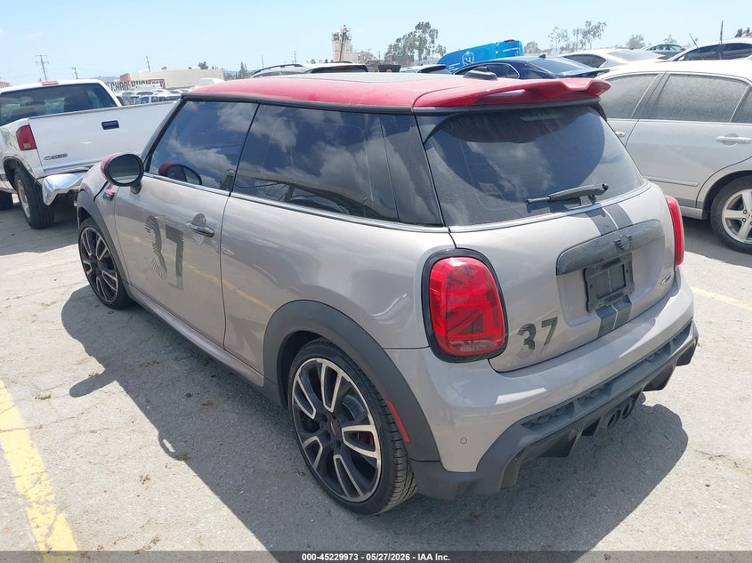 2022 Mini VIN WMW73DH08N2P76659 IAAI salvage auction — RIGHT FRONT, Salvage (California), sold $7,500 on 2026-07-15 (photo 3)