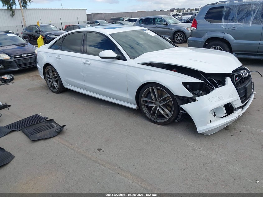 2017 Audi S6 VIN WAUFFAFC9HN034899 IAAI salvage auction — FRONT END, Salvage (California), sold $3,200 on 2026-07-29 (photo 1)