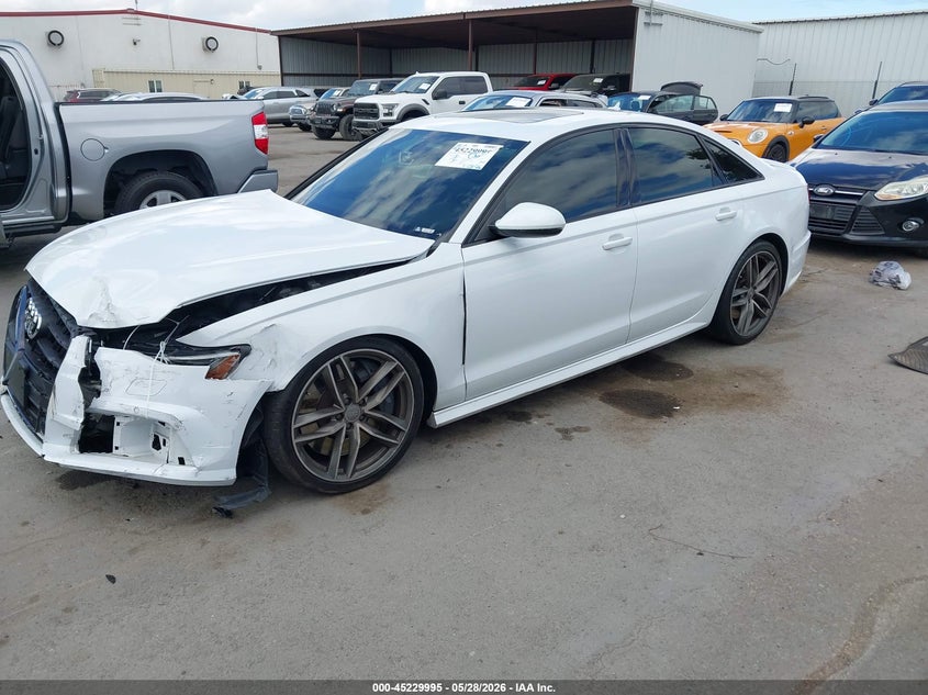2017 Audi S6 VIN WAUFFAFC9HN034899 IAAI salvage auction — FRONT END, Salvage (California), sold $3,200 on 2026-07-29 (photo 2)