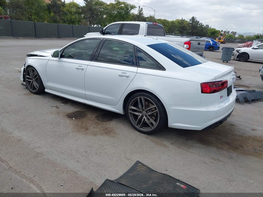 2017 Audi S6 VIN WAUFFAFC9HN034899 IAAI salvage auction — FRONT END, Salvage (California), sold $3,200 on 2026-07-29 (photo 3)