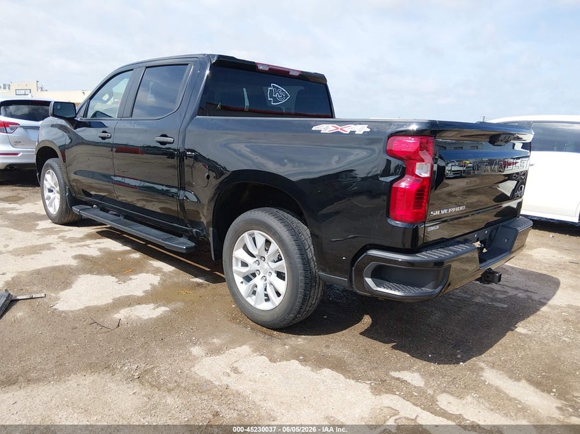 2023 Chevrolet Silverado VIN 1GCPDBEK8PZ115279 IAAI salvage auction — HAIL, Salvage (Kansas), sold $20,150 on 2026-07-31 (photo 3)