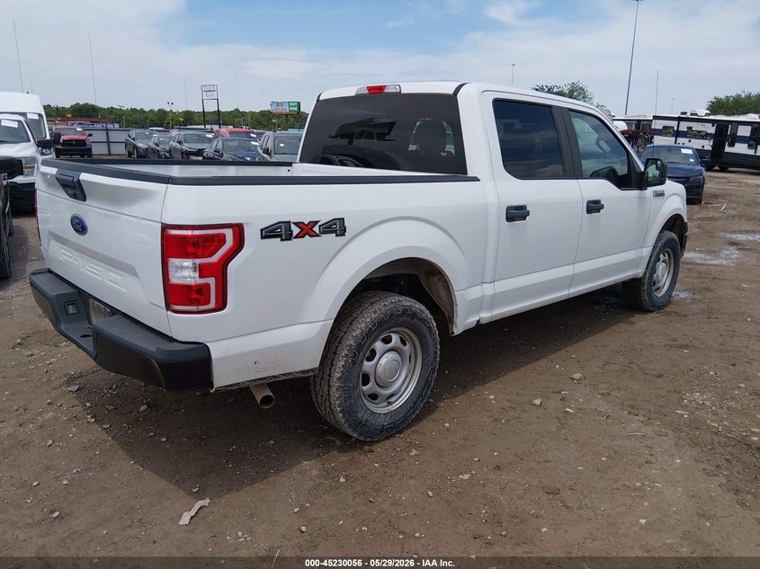 2018 Ford F-150 VIN 1FTEW1EB7JFD05062 IAAI salvage auction — NORMAL WEAR, SF97 (Oklahoma), sold $18,200 on 2026-07-09 (photo 4)