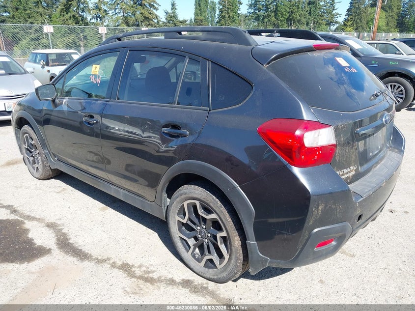 2017 Subaru Xv VIN JF2GPABC8H8241004 IAAI salvage auction — LEFT FRONT, Clear (Washington), sold $2,600 on 2026-07-08 (photo 3)