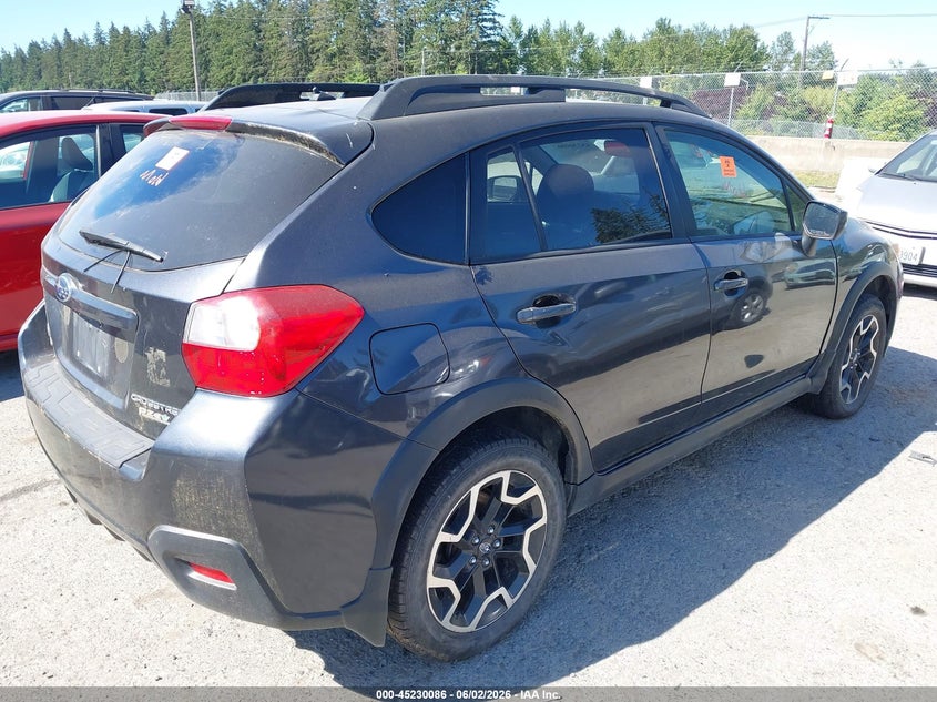 2017 Subaru Xv VIN JF2GPABC8H8241004 IAAI salvage auction — LEFT FRONT, Clear (Washington), sold $2,600 on 2026-07-08 (photo 4)