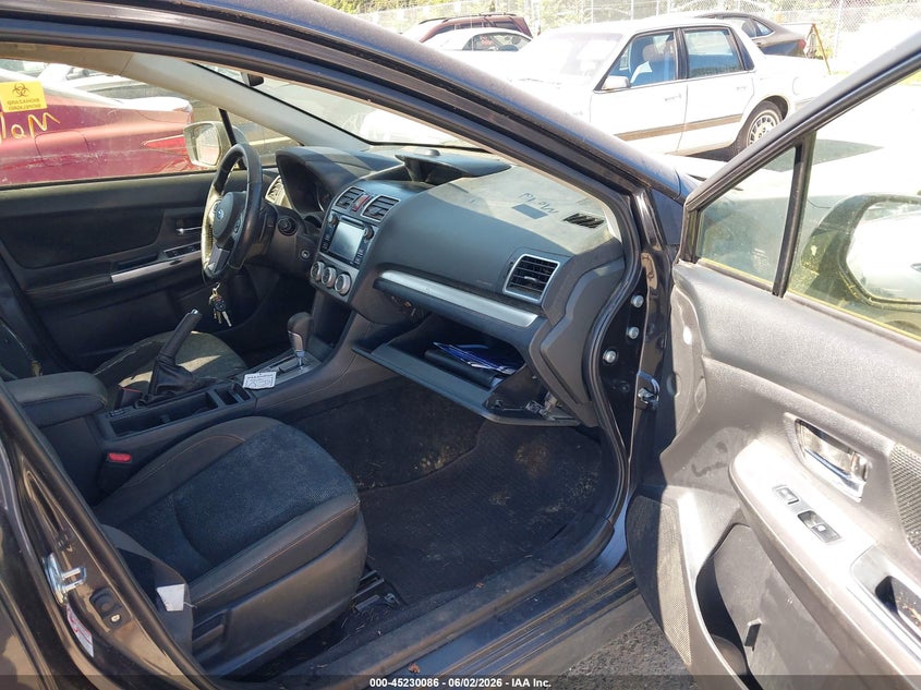 2017 Subaru Xv VIN JF2GPABC8H8241004 IAAI salvage auction — LEFT FRONT, Clear (Washington), sold $2,600 on 2026-07-08 (photo 5)