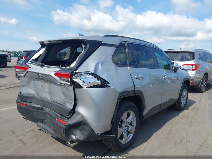 2023 Toyota Rav 4 VIN JTMRWRFVXPJ056870 IAAI salvage auction — FRONT & REAR, Salvage Title, sold $8,400 on 2026-07-31 (photo 4)