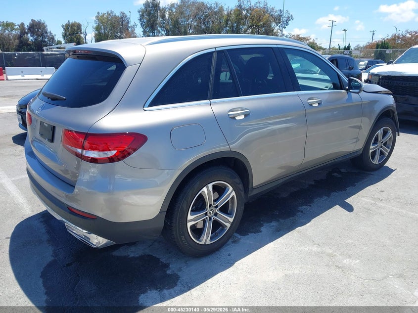 2019 Mercedes-benz Glc VIN WDC0G4JB5KF612739 IAAI salvage auction — FRONT END, Salvage (California), sold $2,300 on 2026-08-13 (photo 4)