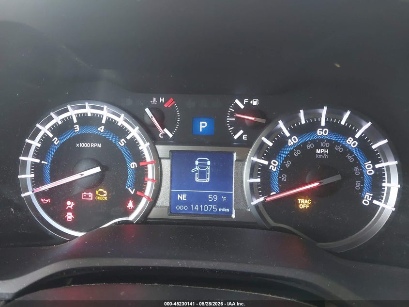 2017 Toyota 4runner VIN JTEBU5JR6H5462340 IAAI salvage auction — FRONT END, Salvage (California), sold $7,950 on 2026-07-07 (photo 7)