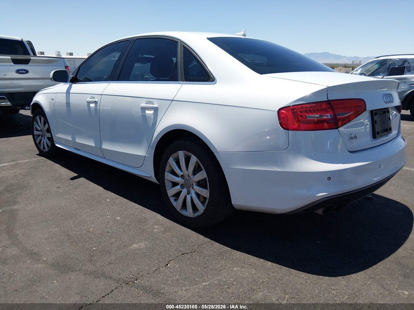2014 Audi A4 VIN WAUEFAFL0EN007372 IAAI salvage auction — FRONT END, Salvage Title, sold $950 on 2026-07-17 (photo 3)