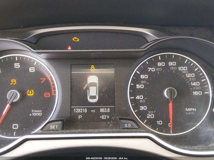 2014 Audi A4 VIN WAUEFAFL0EN007372 IAAI salvage auction — FRONT END, Salvage Title, sold $950 on 2026-07-17 (photo 7)