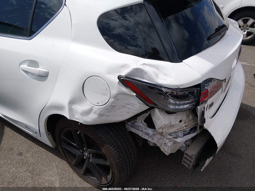 2017 Lexus VIN JTHKD5BHXH2283907 IAAI salvage auction — LEFT REAR, Salvage (California), sold $5,300 on 2026-07-06 (photo 6)