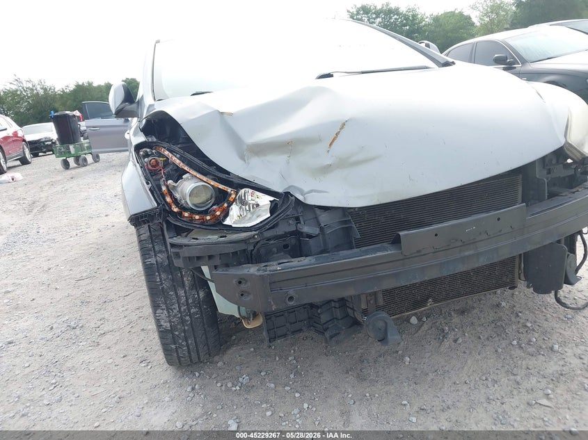 2015 Hyundai Elantra VIN KMHDH4AE2FU456087 IAAI salvage auction — FRONT END, Rebuildable (Florida), sold $1,525 on 2026-07-16 (photo 6)