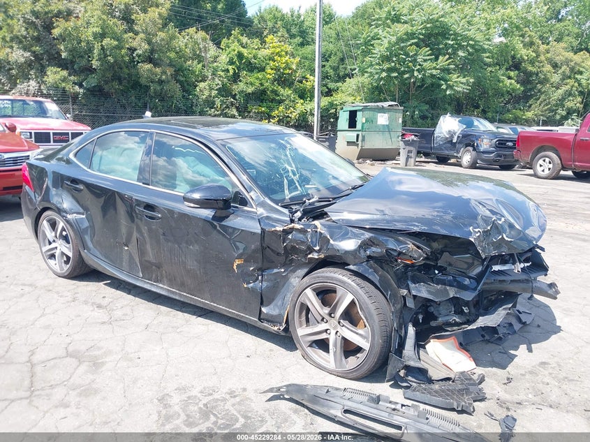 2017 Lexus Is VIN JTHCM1D27H5023694 IAAI salvage auction — FRONT END, Salvage Title, sold $700 on 2026-07-23 (photo 1)