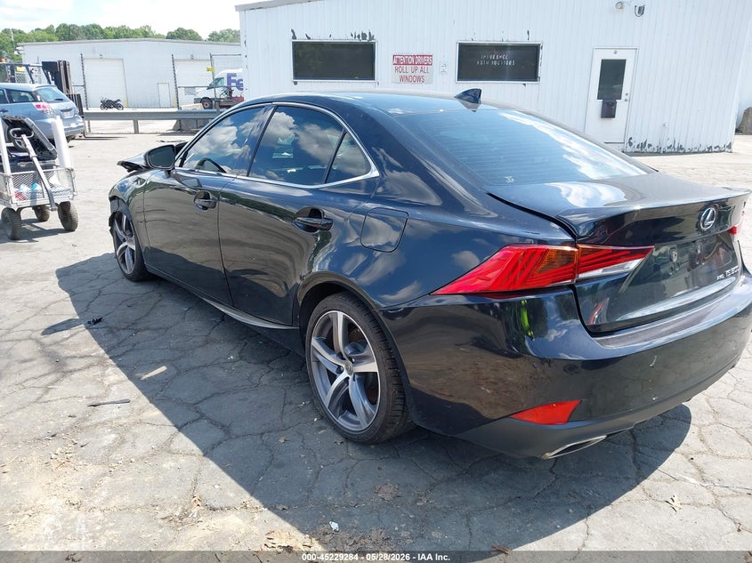2017 Lexus Is VIN JTHCM1D27H5023694 IAAI salvage auction — FRONT END, Salvage Title, sold $700 on 2026-07-23 (photo 3)