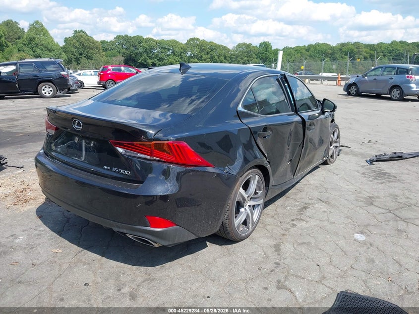 2017 Lexus Is VIN JTHCM1D27H5023694 IAAI salvage auction — FRONT END, Salvage Title, sold $700 on 2026-07-23 (photo 4)