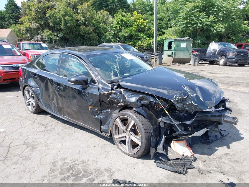 2017 Lexus Is VIN JTHCM1D27H5023694 IAAI salvage auction — FRONT END, Salvage Title, sold $700 on 2026-07-23 (photo 6)