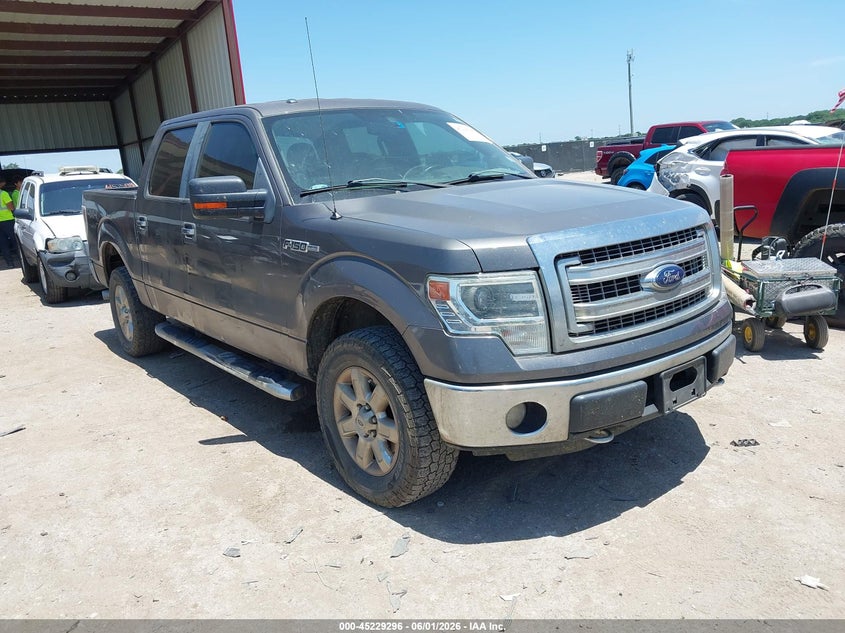2014 Ford F-150 VIN 1FTFW1EF7EKD04949 IAAI salvage auction — LEFT SIDE, Original (Texas), sold $3,700 on 2026-07-24 (photo 1)