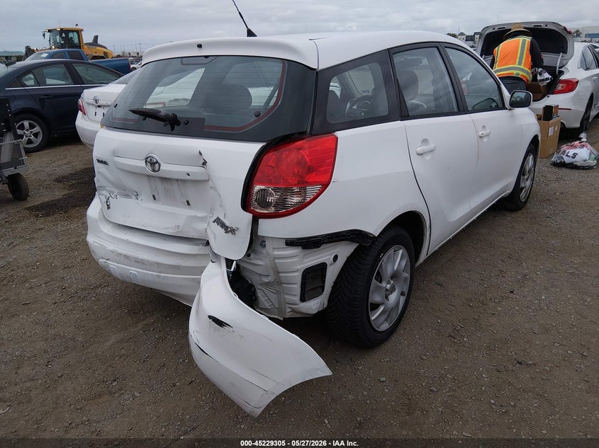 2004 Toyota Matrix VIN 2T1KR32E04C283424 IAAI salvage auction — REAR END, Salvage (California), sold $1,050 on 2026-07-09 (photo 6)