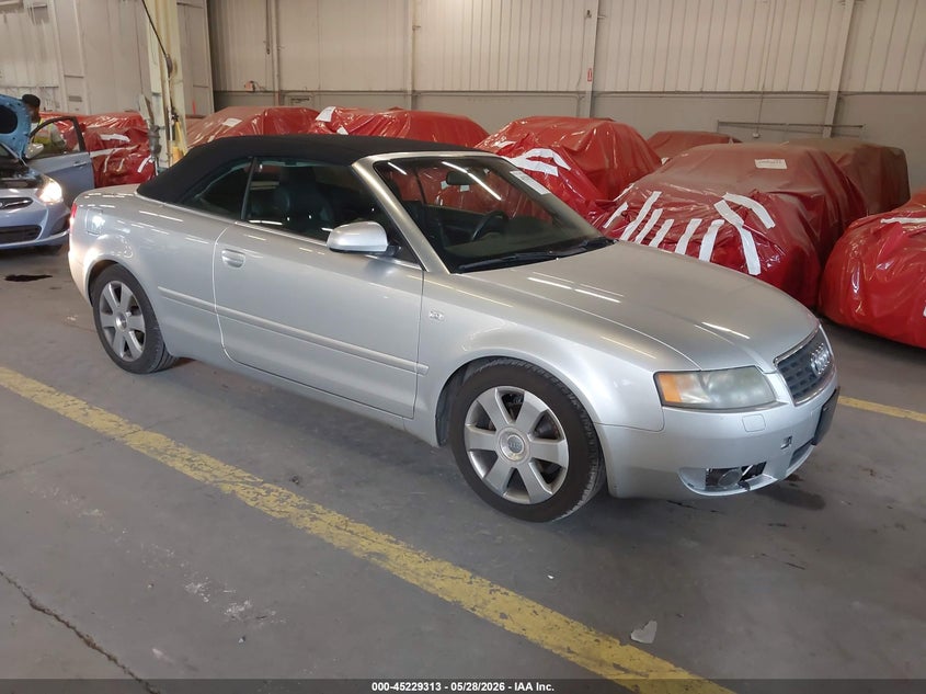 2004 Audi A4 VIN WAUAC48H74K000310 IAAI salvage auction — LEFT FRONT, Salvage (Oregon), sold $275 on 2026-07-09 (photo 1)