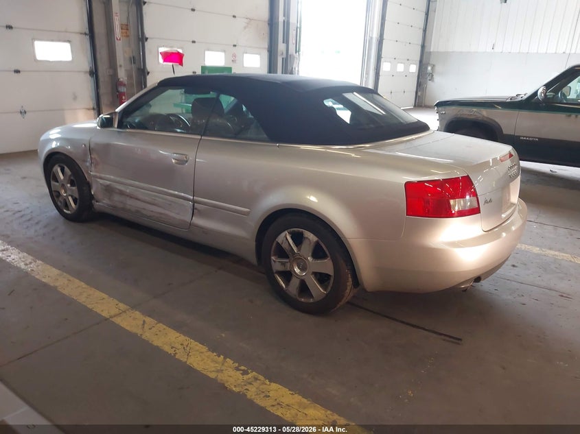 2004 Audi A4 VIN WAUAC48H74K000310 IAAI salvage auction — LEFT FRONT, Salvage (Oregon), sold $275 on 2026-07-09 (photo 3)
