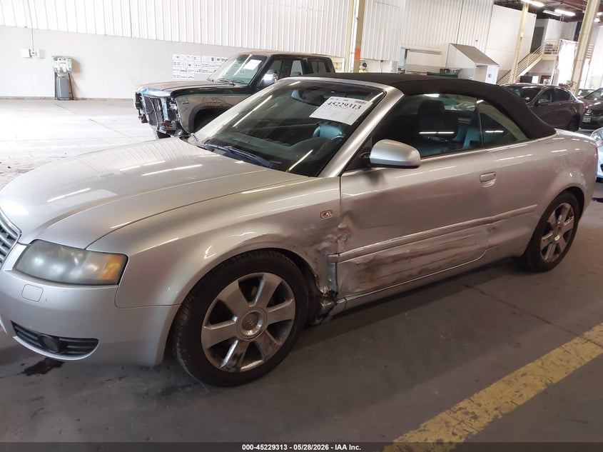 2004 Audi A4 VIN WAUAC48H74K000310 IAAI salvage auction — LEFT FRONT, Salvage (Oregon), sold $275 on 2026-07-09 (photo 6)