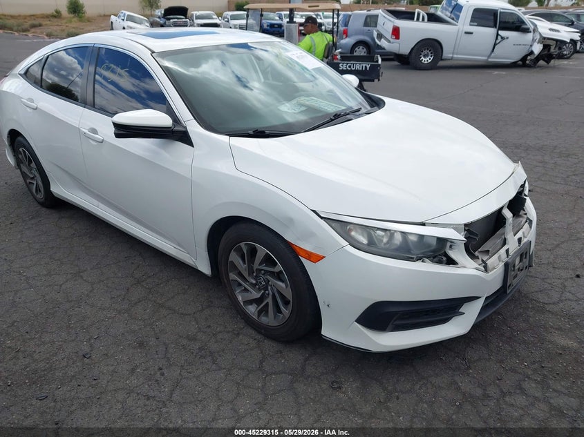 2016 Honda Civic VIN 2HGFC2F73GH569322 IAAI salvage auction — LEFT & RIGHT, Salvage Certificate (California), sold $2,450 on 2026-07-26 (photo 1)