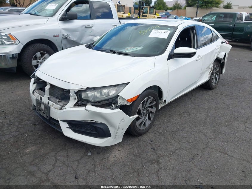 2016 Honda Civic VIN 2HGFC2F73GH569322 IAAI salvage auction — LEFT & RIGHT, Salvage Certificate (California), sold $2,450 on 2026-07-26 (photo 2)