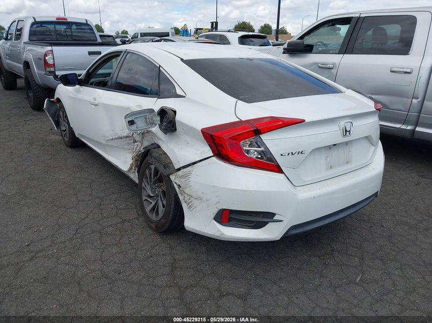 2016 Honda Civic VIN 2HGFC2F73GH569322 IAAI salvage auction — LEFT & RIGHT, Salvage Certificate (California), sold $2,450 on 2026-07-26 (photo 3)