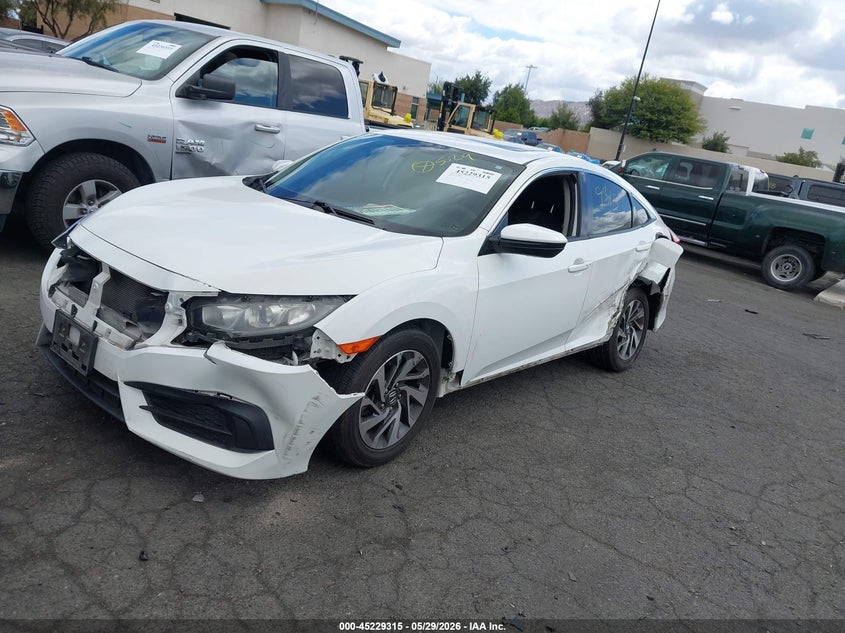 2016 Honda Civic VIN 2HGFC2F73GH569322 IAAI salvage auction — LEFT & RIGHT, Salvage Certificate (California), sold $2,450 on 2026-07-26 (photo 6)